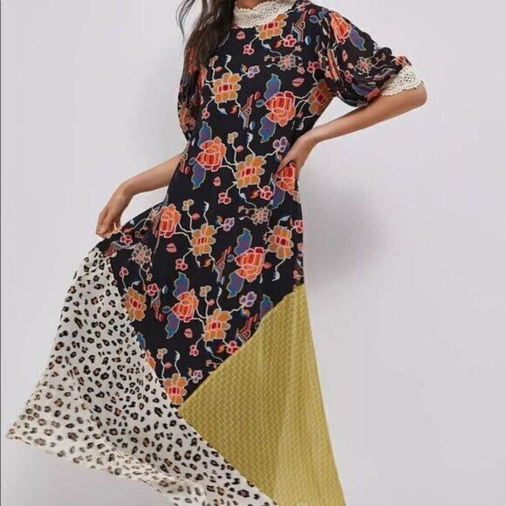 Anthropologie VerbSoniya Maxi Dress size Small NWT